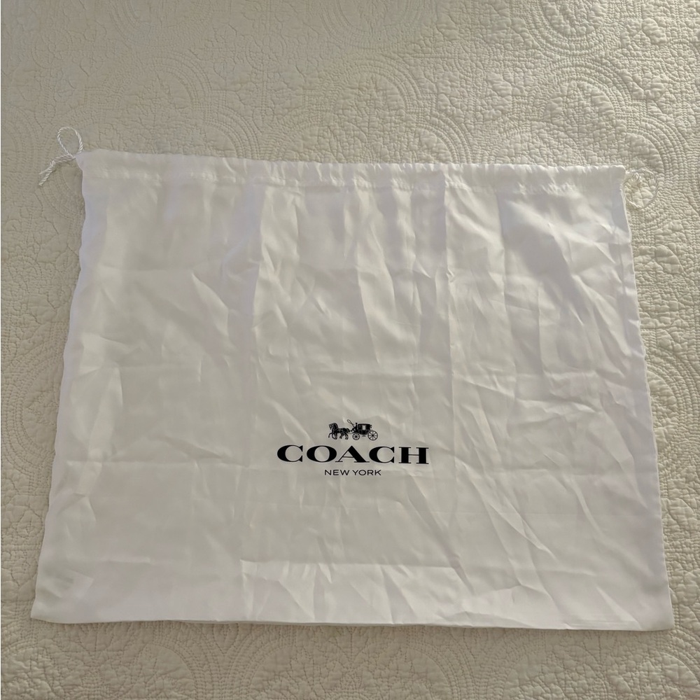 COACH White Dust Bag